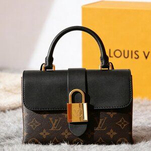 Louis Vuitton Locky BB Monogram Black Leather